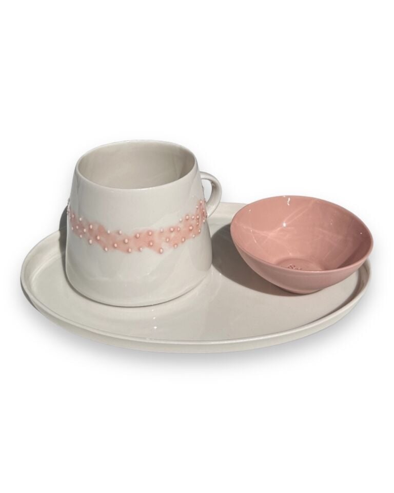 Set 4 -  Glamor Polka Tepsili Sunum