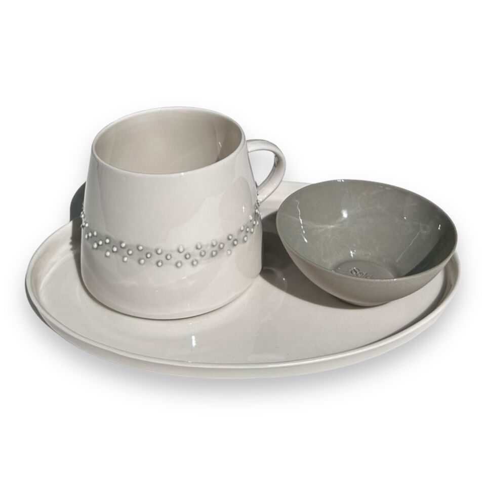Set 4 -  Glamor Polka Tepsili Sunum