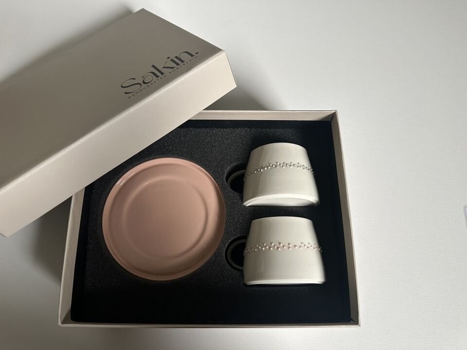 Set 5 -  Glamor Polka 2li Fincan Seti